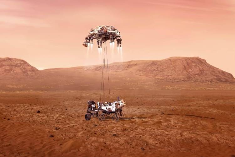 NASA Rover ทิ้งขยะกระจุยกระจายไว้บนดาวอังคาร
